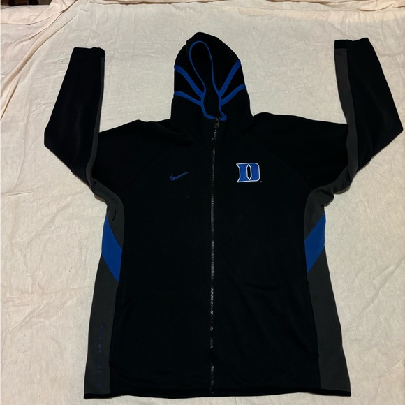 Duke blue Devils, Duke blue Devils embroidered zip up hoodie size XL awesome - Picture 1 of 3